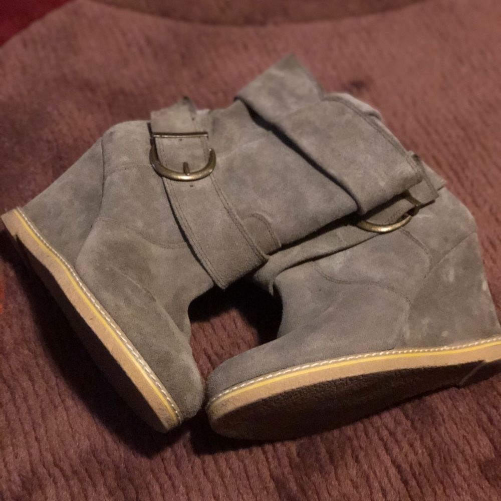 Kelsi Dagger wedge ankle boots‎